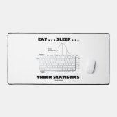 Eet... Slaap... Statistische knolcurve Bureaumat (Keyboard & Muis)