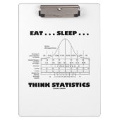 Eet... Slaap... Stats Humor Stats Stats Klembord (Voorkant)