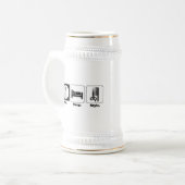 eet slaap stijl bierpul (Voorkant links)