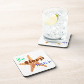 Eet Slaap Strand - Coaster Onderzetter (Rechterzijde)
