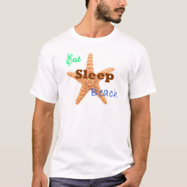 Eet Slaap Strand - Heren T-shirt