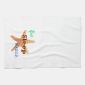Eet Slaap Strand - Keukenhanddoek (Horizontaal)