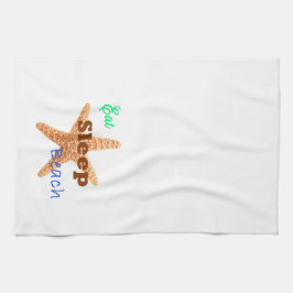 Eet Slaap Strand - Keukenhanddoek