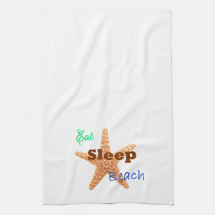 Eet Slaap Strand - Keukenhanddoek