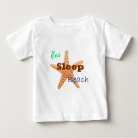 Eet Slaap Strand - Kids T-shirt