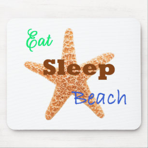 Eet Slaap Strand - Muismat