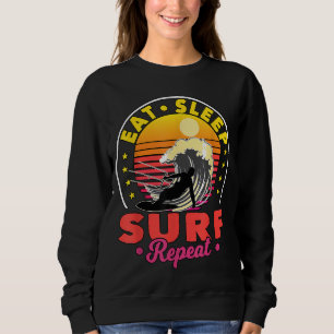 Eet Slaap Surf Herhaal Kitesurfer Gift Kitesurfen Trui