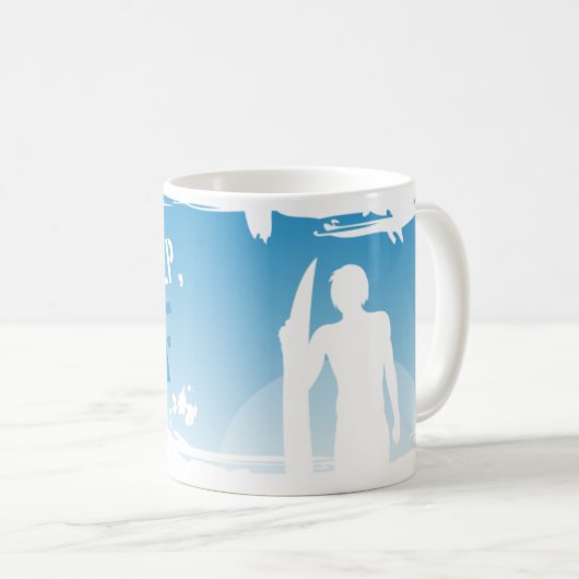 Eet, Slaap, Surf Koffiemok (Voorkant rechts)