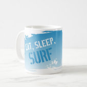 Eet, Slaap, Surf Koffiemok (Voorkant links)