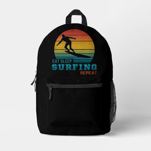 Eet Slaap Surfen Herhaal Port Authority® Rugzak (Voorkant)