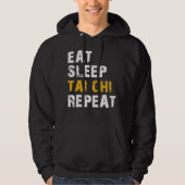 eet slaap Tai chi Hoodie (Voorkant)