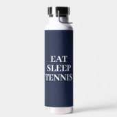 Eet Slaap Tennis Marine Blauw Water Fles (Links)