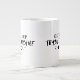 Eet Slaap TRAINER Waanzinnig Herhaal | 20oz Specia Grote Koffiekop