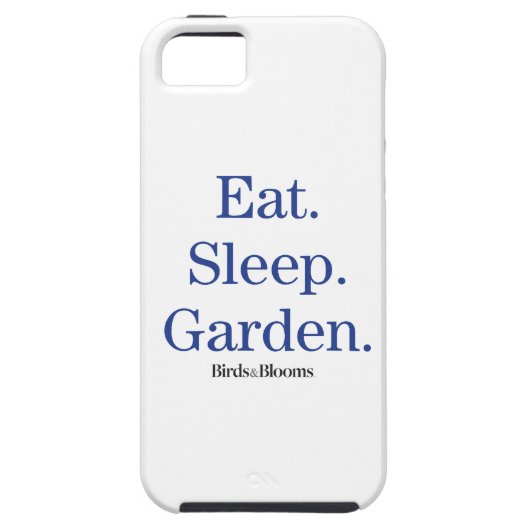 Eet. Slaap. Tuin. Case-Mate iPhone Case (Achterkant)