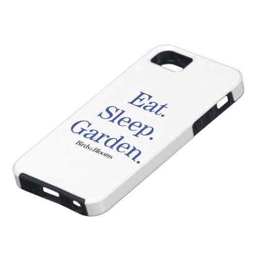 Eet. Slaap. Tuin. Case-Mate iPhone Case (Onderkant)