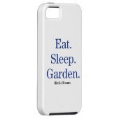 Eet. Slaap. Tuin. Case-Mate iPhone Case (Back/Rechts)