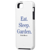 Eet. Slaap. Tuin. Case-Mate iPhone Case (Achterkant Links)