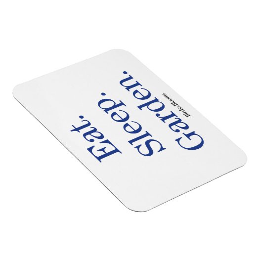 Eet. Slaap. Tuin. Magneet (Rechterzijde)