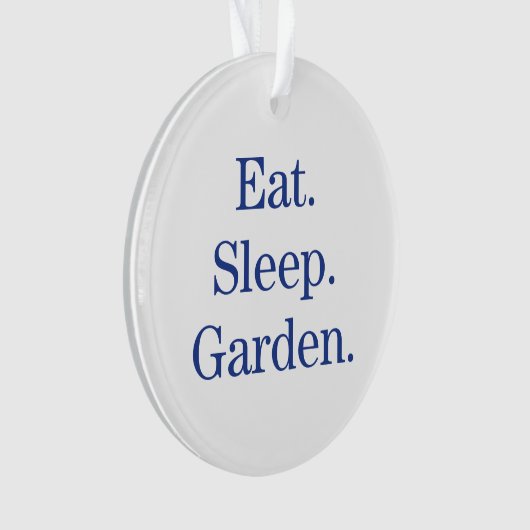 Eet. Slaap. Tuin. Ornament (voorkant)