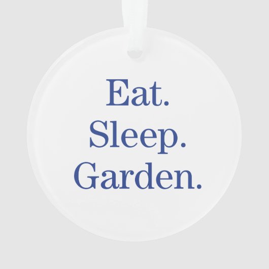 Eet. Slaap. Tuin. Ornament (achterkant)