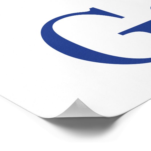 Eet. Slaap. Tuin. Poster (Hoek)