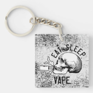 Eet. Slaap. Vape. Pro Vaping T-shirt Sleutelhanger