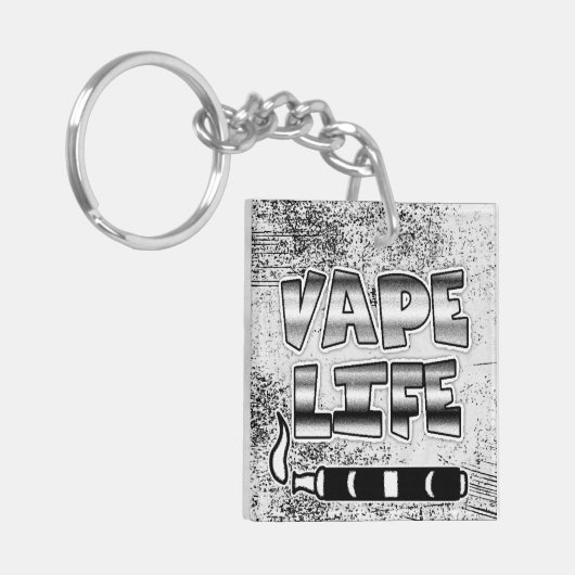 Eet. Slaap. Vape. Vape Life. Pro Vaping T Sleutelhanger (Voorkant Links)