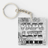 Eet. Slaap. Vape. Vape Life. Pro Vaping T Sleutelhanger (Voorkant)