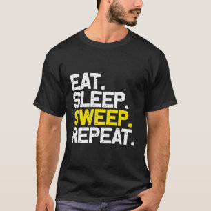 Eet slaap vegen Herhaal Grappig vegen vegen cadeau T-shirt