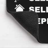 Eet, slaap, Verkoop huizen, Herhaal. Muismat (Hoek)