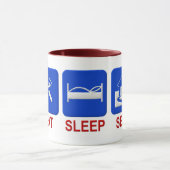 Eet, slaap, verkoop mok (Midden)