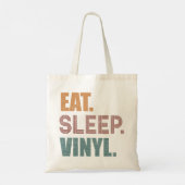 Eet. Slaap. Vinyl. Tote Bag (Achterkant)