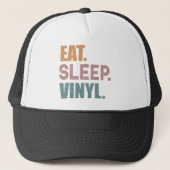 Eet. Slaap. Vinyl. Trucker Pet (Voorkant)