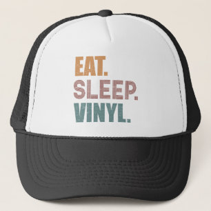 Eet. Slaap. Vinyl. Trucker Pet
