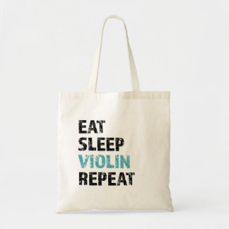 Eet, Slaap, Violin, Herhaal Tote Bag