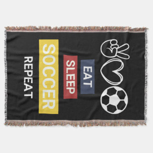 Eet, Slaap, Voetbal, Herhaal Deken