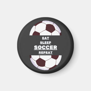 Eet, Slaap, Voetbal, Herhaal Magneet