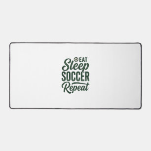 Eet Slaap Voetbal Herhaal Vintage T-shirt Ontwerp_ Bureaumat