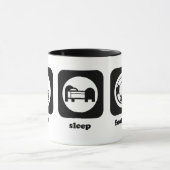 Eet. Slaap. Voetbal. Mok (Midden)