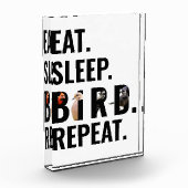 Eet Slaap Vogel Herhaal Vogel kijken Fotoblokken