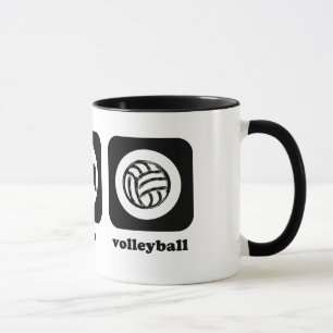Eet. Slaap. Volleybal. Mok