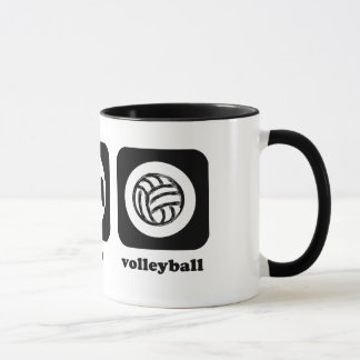 Eet. Slaap. Volleybal. Mok