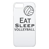 Eet. Slaap. VolleybalHoesje Case-Mate iPhone Case (Achterkant)
