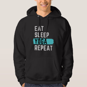 Eet Slaap Yoga Herhaling 62 Hoodie