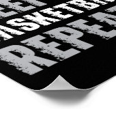 Eet Slaapbasketbal Herhaal Kerstmis voor Tiener Ad Poster (Hoek)