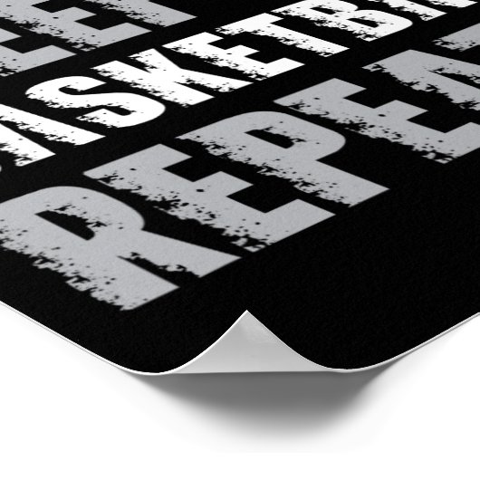 Eet Slaapbasketbal Herhaal Kerstmis voor Tiener Ad Poster (Hoek)