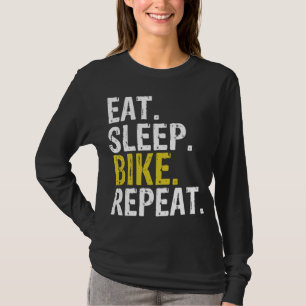 Eet Slaapfiets Herhaal cadeau T-shirt