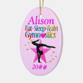 EET SLAAPGYMNASTIEK GEPERSONALISEERD ORNAMENT (Links)