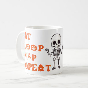 Eet Slaappoep Repea Schattige Oktober Pasgeboren S Koffiemok
