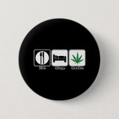 eet slaaprookpot ronde button 5,7 cm (Voorkant)